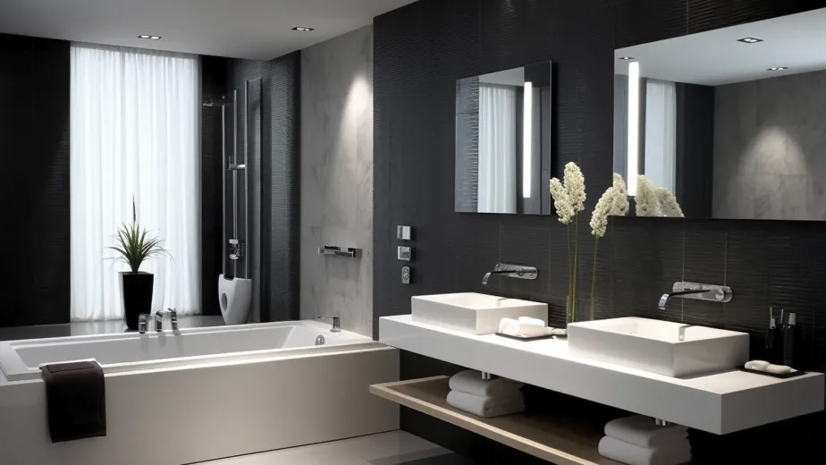 Sim, é perfeitamente possível utilizar drywall em banheiros e áreas úmidas, desde que sejam seguidas as especificações corretas. A chave para o sucesso está na escolha da placa RU (Resistente à Umidade), também conhecida como chapa verde, desenvolvida especialmente para ambientes com presença intermitente de umidade.