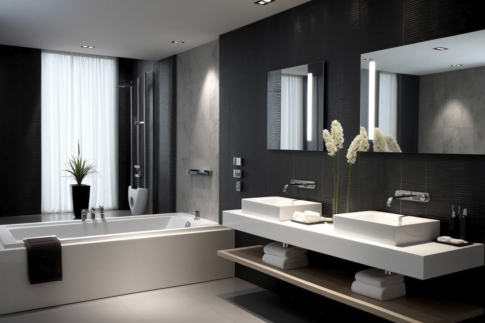 Sim, é perfeitamente possível utilizar drywall em banheiros e áreas úmidas, desde que sejam seguidas as especificações corretas. A chave para o sucesso está na escolha da placa RU (Resistente à Umidade), também conhecida como chapa verde, desenvolvida especialmente para ambientes com presença intermitente de umidade.