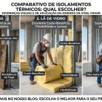 Lã de Rocha, Lã de Vidro ou Lã PET: qual isolamento escolher?